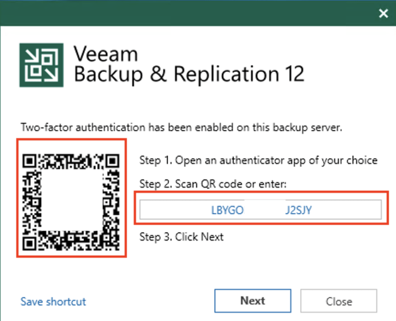 Veeam Backup – Multi-Factor Authentication - vLatam